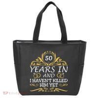 50th Wedding Anniversary Husband Wife Tote Bag thumb 0