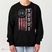 50501 Your Country Needs You American Flag Women's Sweatshirt thumb 0