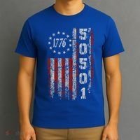 50501 Your Country Needs You American Flag T-Shirt thumb 3