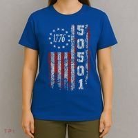 50501 Your Country Needs You American Flag T-Shirt thumb 4
