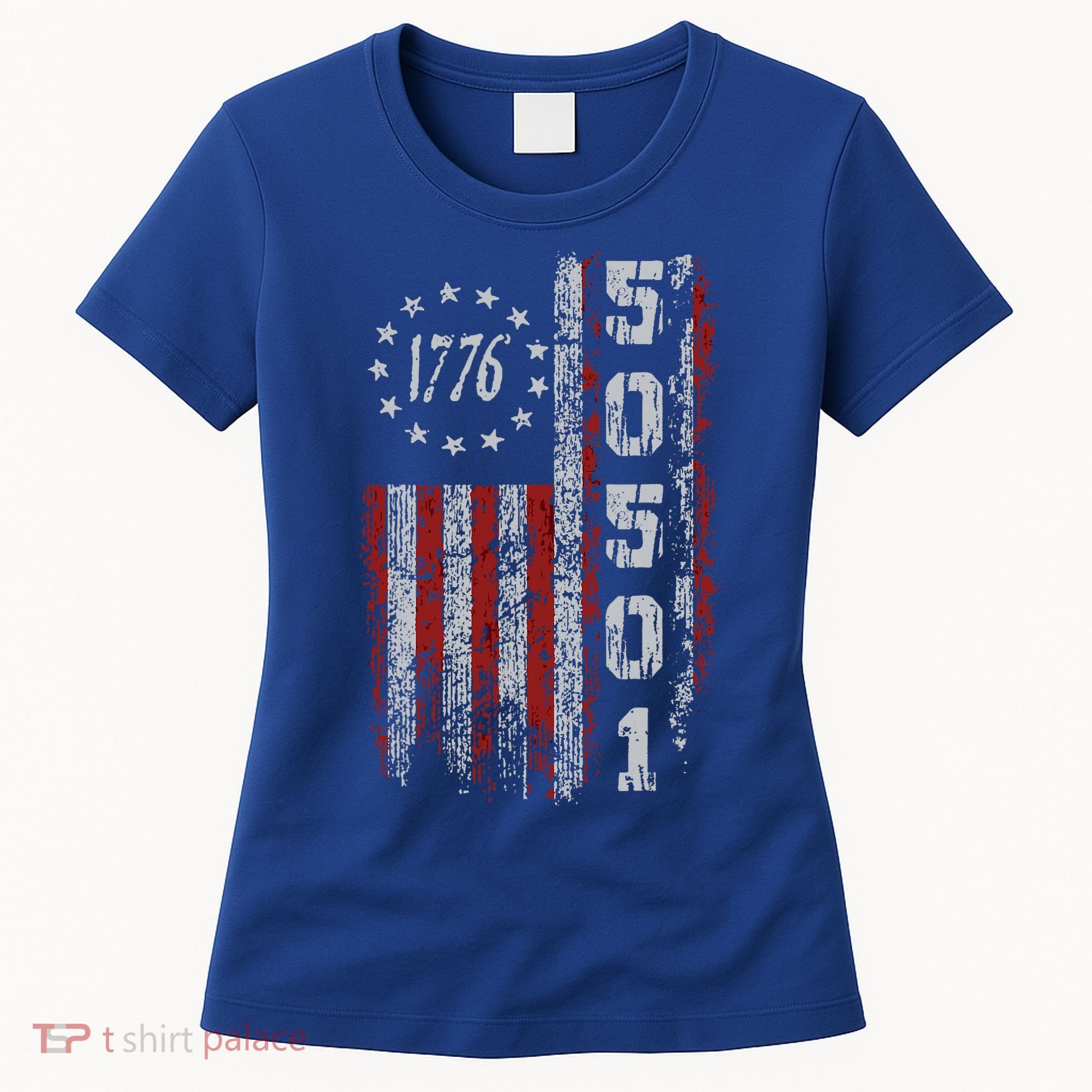 50501 Your Country Needs You American Flag Women's T-Shirt