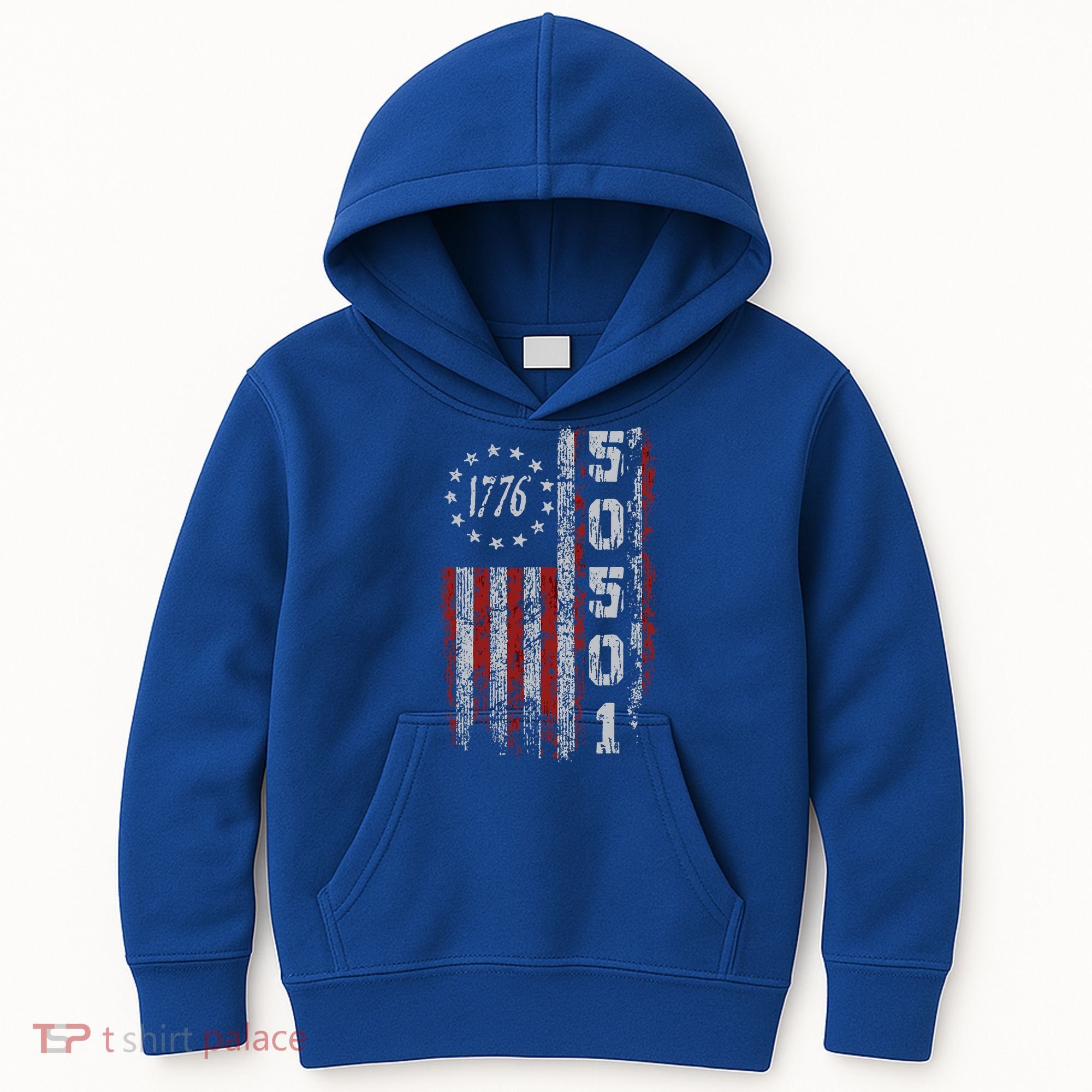 50501 Your Country Needs You American Flag Kids Hoodie