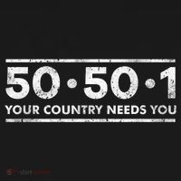50501 Your Country Needs You USA-Made Doggie Bandana thumb 2