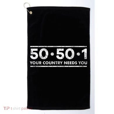 50501 Your Country Needs You Golf Towel