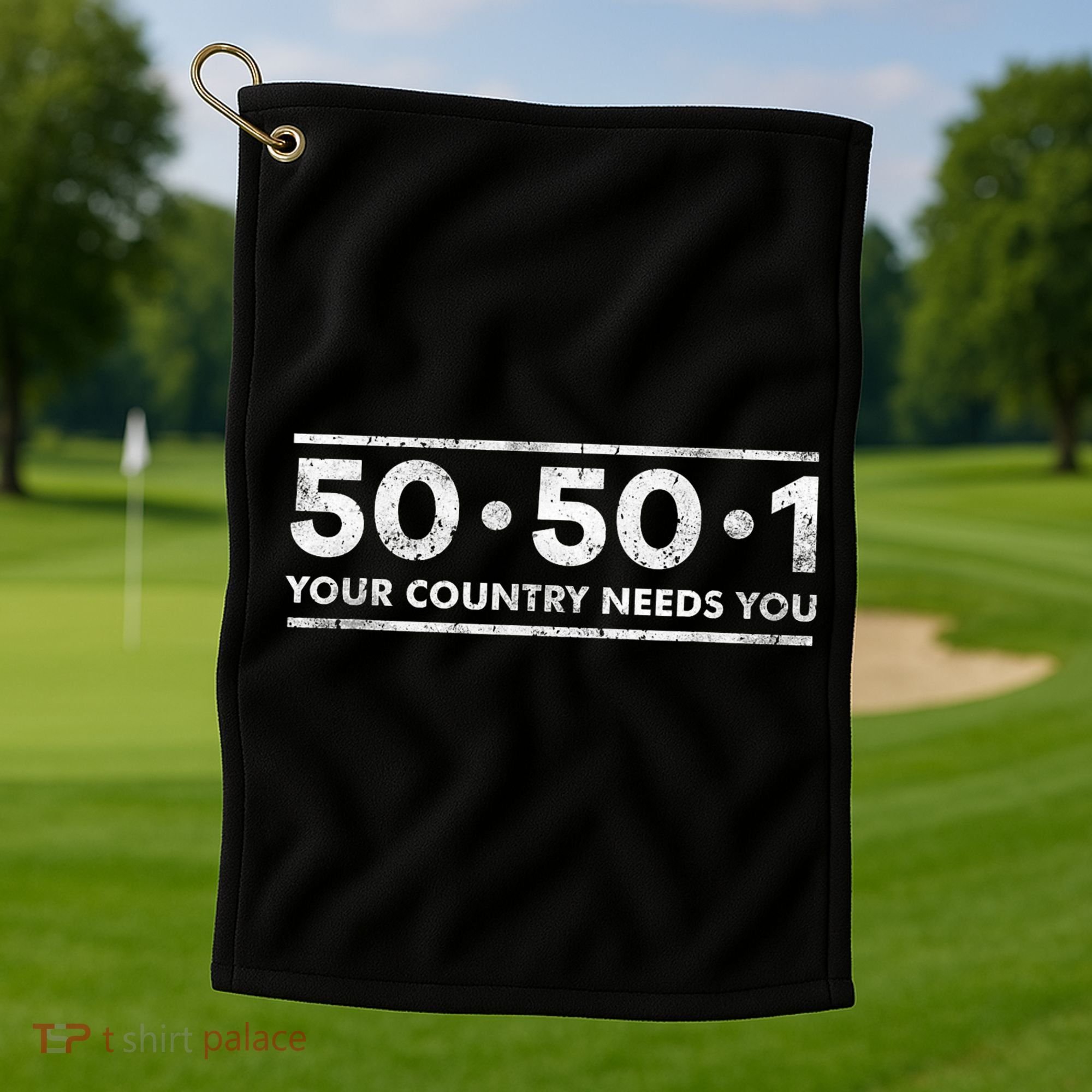 50501 Your Country Needs You Golf Towel