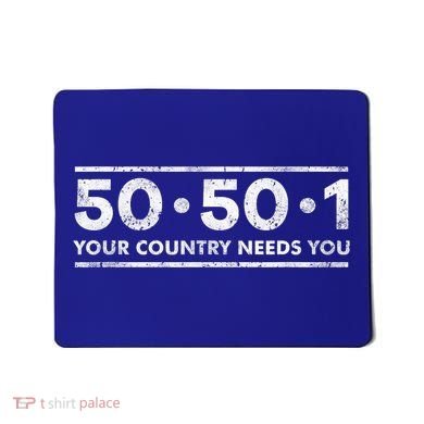 50501 Your Country Needs You Mousepad