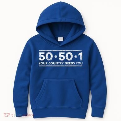 50501 Your Country Needs You Kids Hoodie