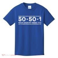 50501 Your Country Needs You Kids T-Shirt thumb 0