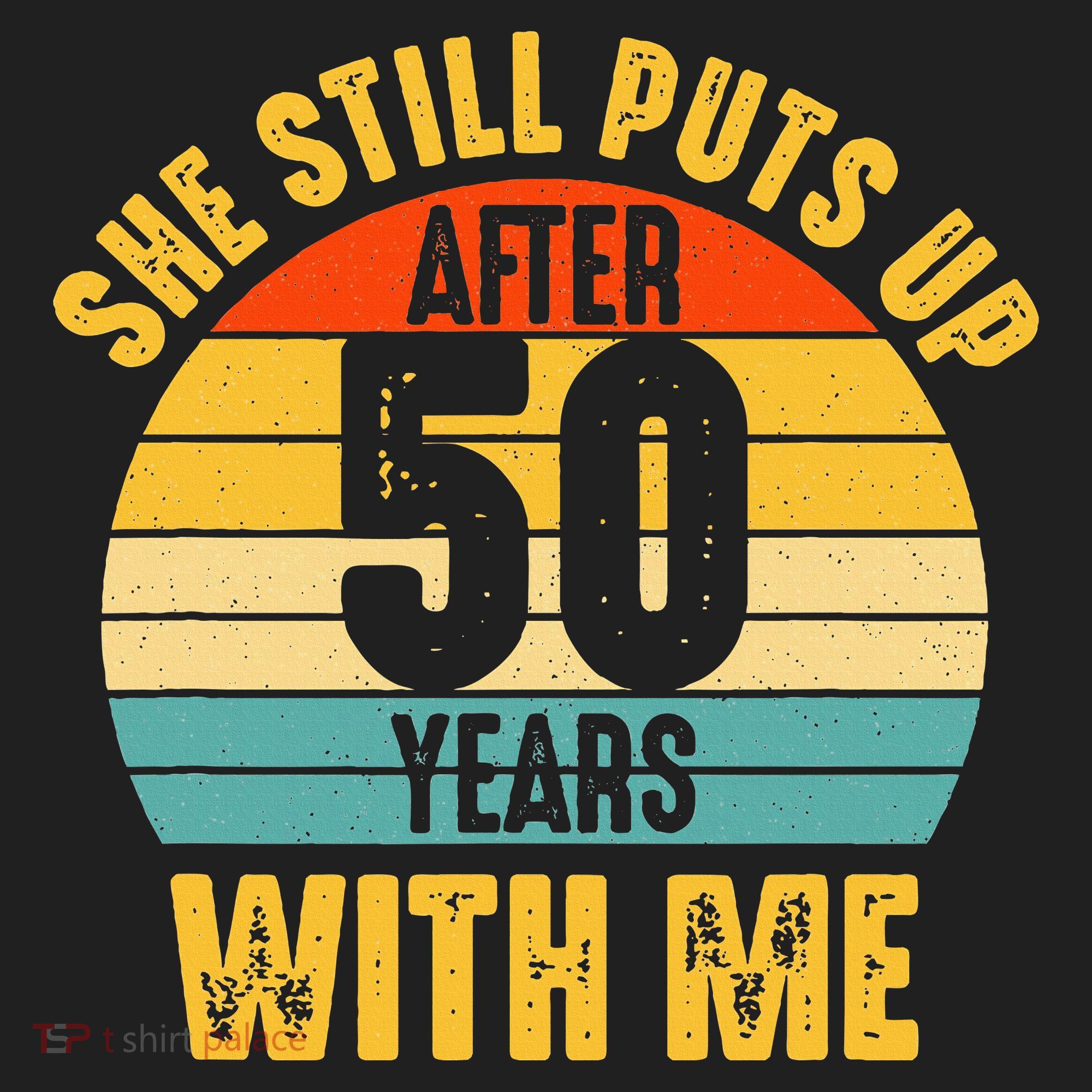 50 Year Marriage Husband 50th Wedding Anniversary Women's Sweatshirt