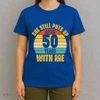 50 Year Marriage Husband 50th Wedding Anniversary T-Shirt thumb 4