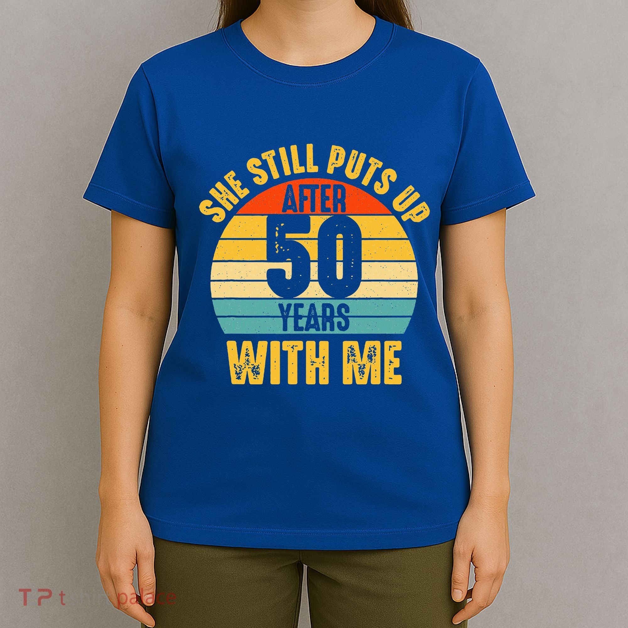 50 Year Marriage Husband 50th Wedding Anniversary T-Shirt