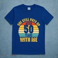 50 Year Marriage Husband 50th Wedding Anniversary T-Shirt thumb 5