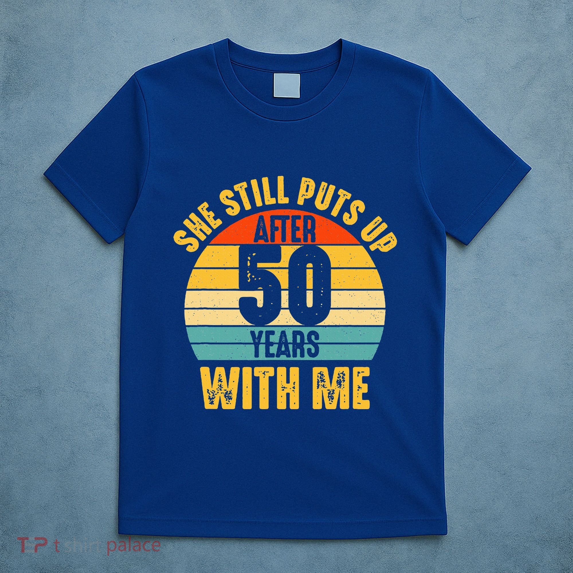 50 Year Marriage Husband 50th Wedding Anniversary T-Shirt