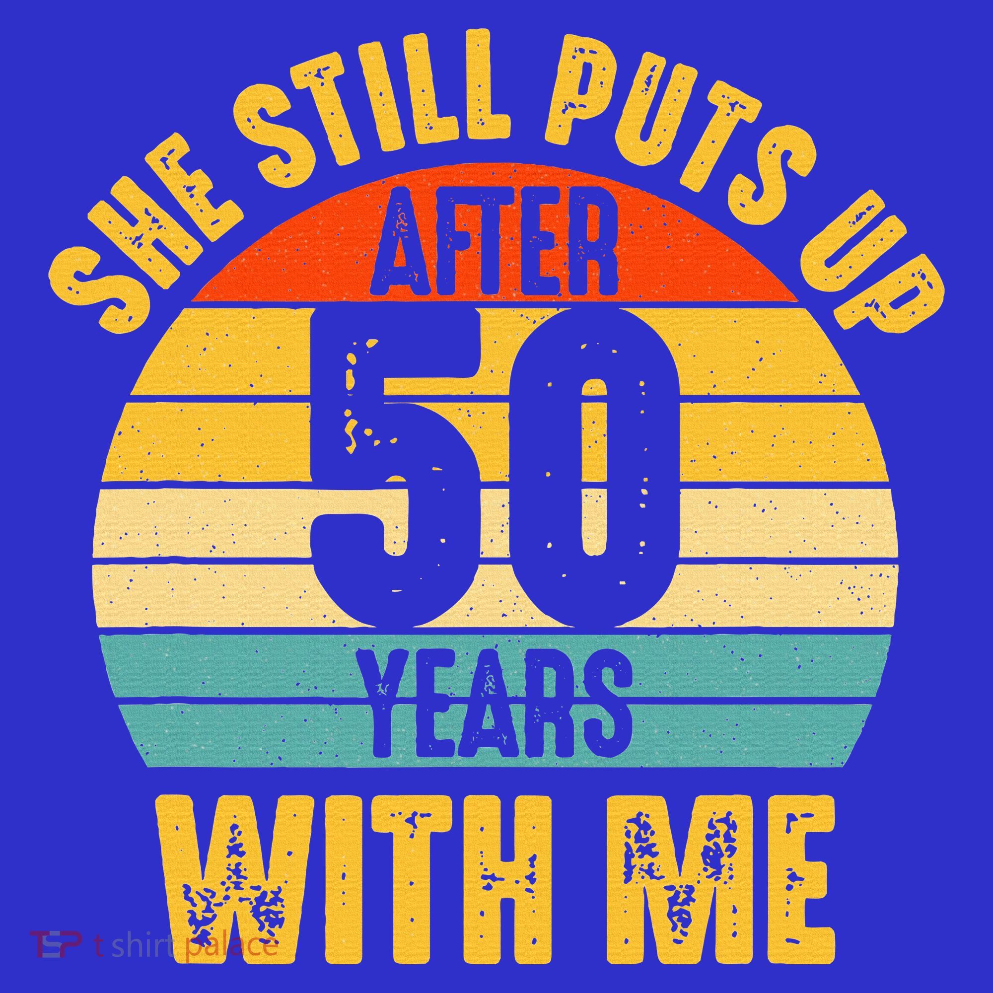 50 Year Marriage Husband 50th Wedding Anniversary Women's Tank Top