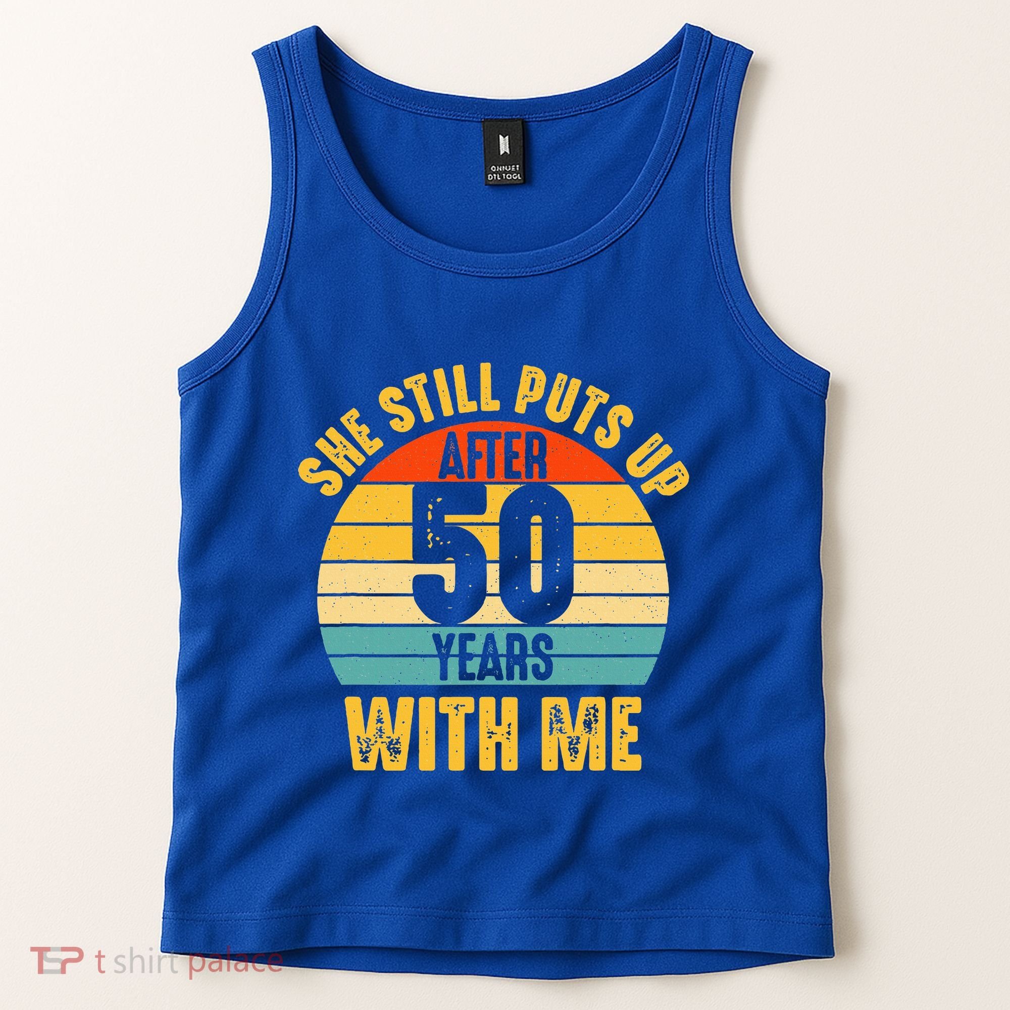 50 Year Marriage Husband 50th Wedding Anniversary Tank Top