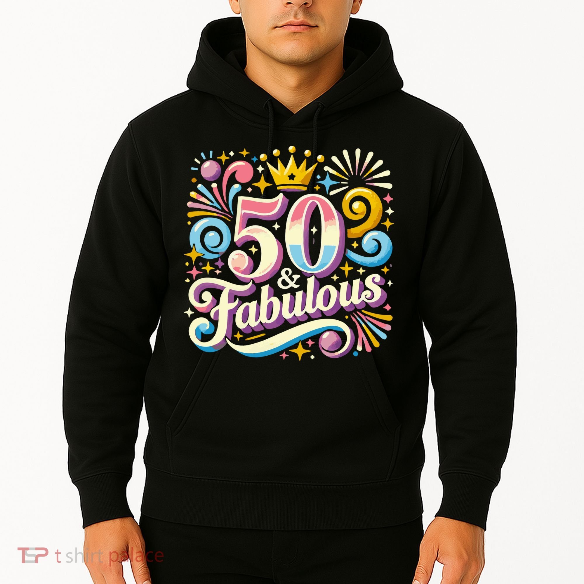 50 Year Old & Fabulous 50th Birthday Cute Hoodie