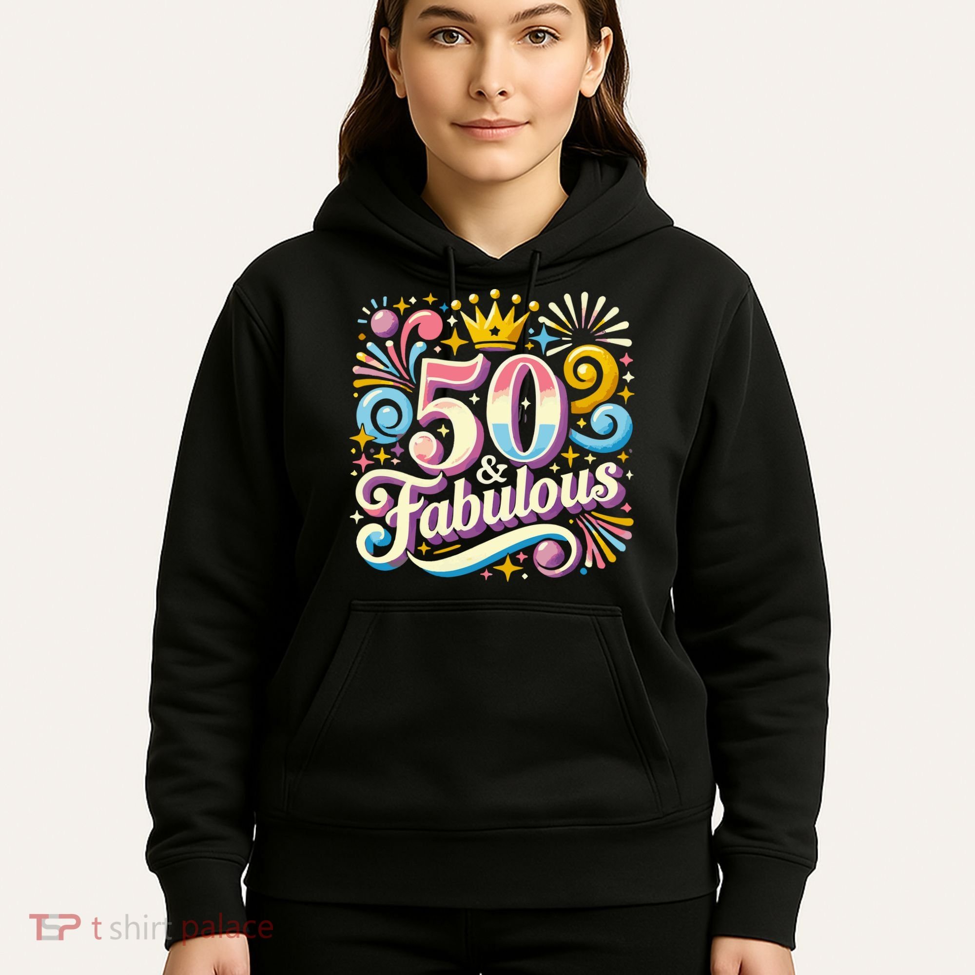 50 Year Old & Fabulous 50th Birthday Cute Hoodie