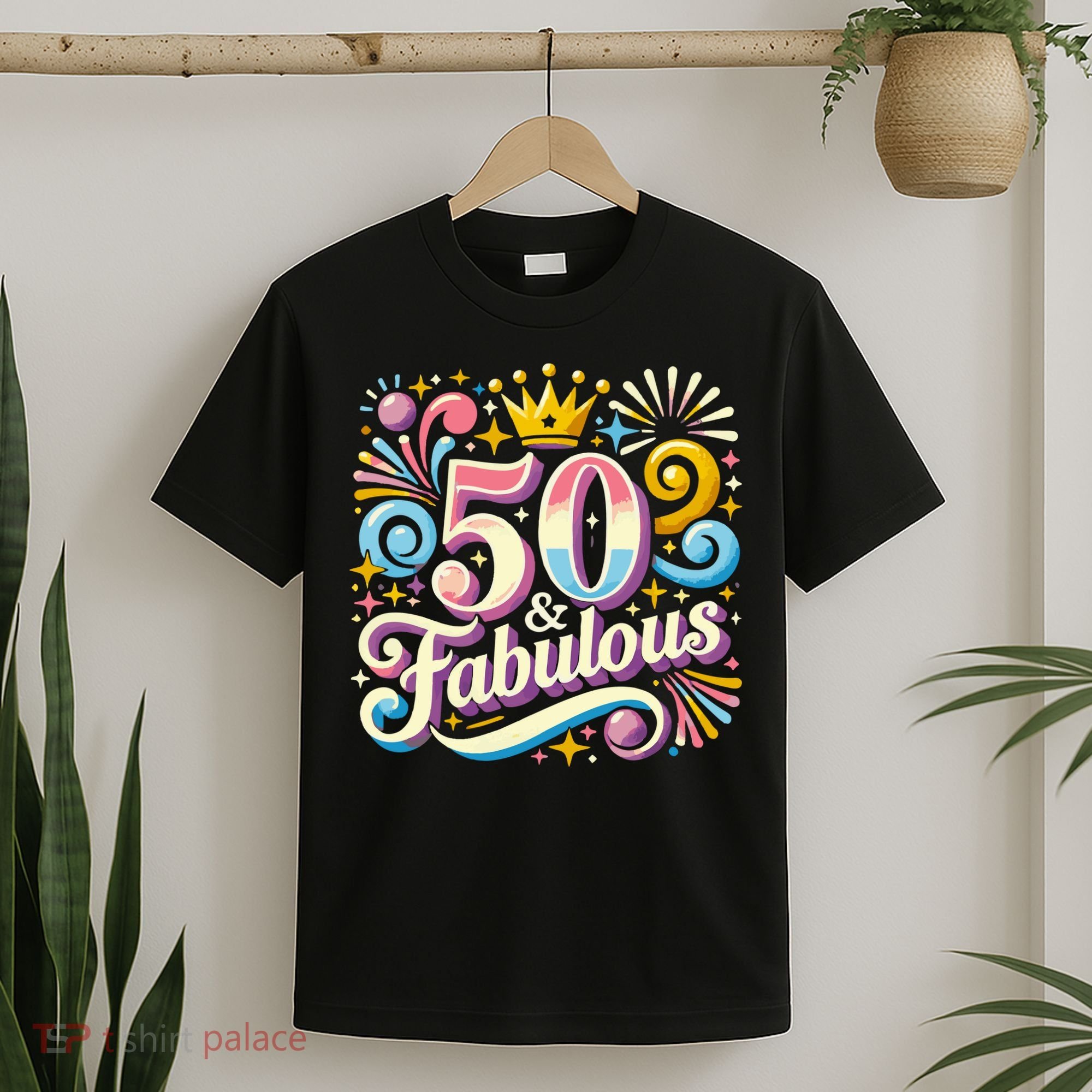 50 Year Old & Fabulous 50th Birthday Cute T-Shirt