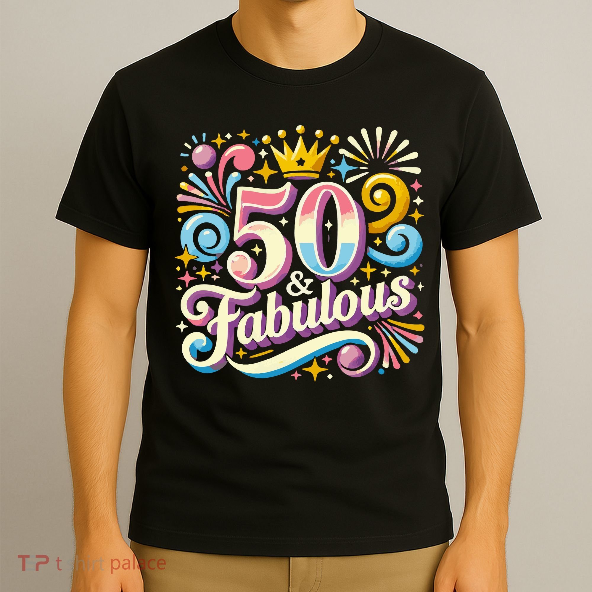 50 Year Old & Fabulous 50th Birthday Cute T-Shirt