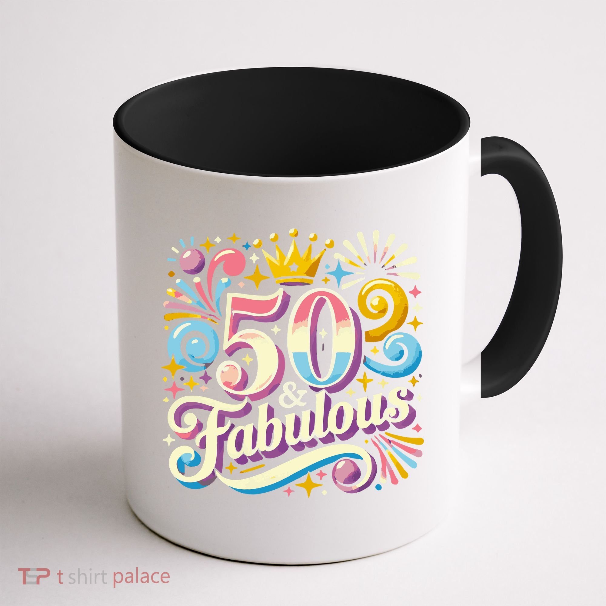 50 Year Old & Fabulous 50th Birthday Cute Coffee Mug