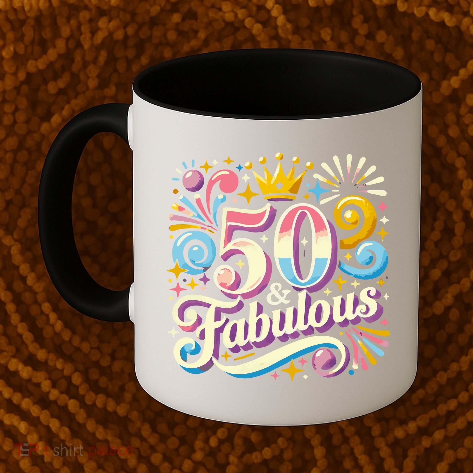 50 Year Old & Fabulous 50th Birthday Cute Coffee Mug