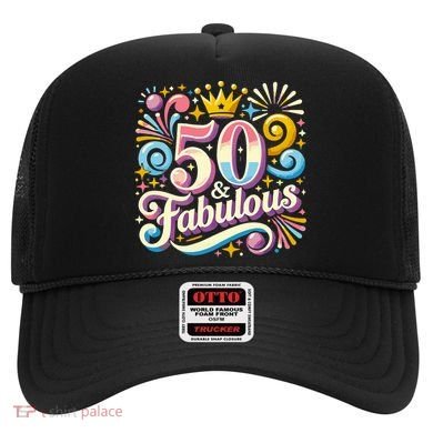 50 Year Old & Fabulous 50th Birthday Cute Hat