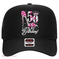 50 Years Old It's My 50th Birthday Funny Pink Diamond Shoes Hat thumb 0