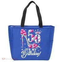 50 Years Old It's My 50th Birthday Funny Pink Diamond Shoes Tote Bag thumb 0