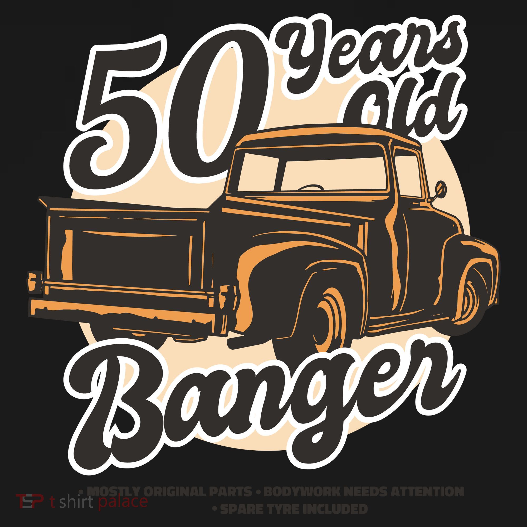 50 Years Old Banger Funny Birthday Coaster
