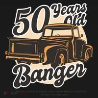50 Years Old Banger Funny Birthday Toddler Hoodie thumb 2