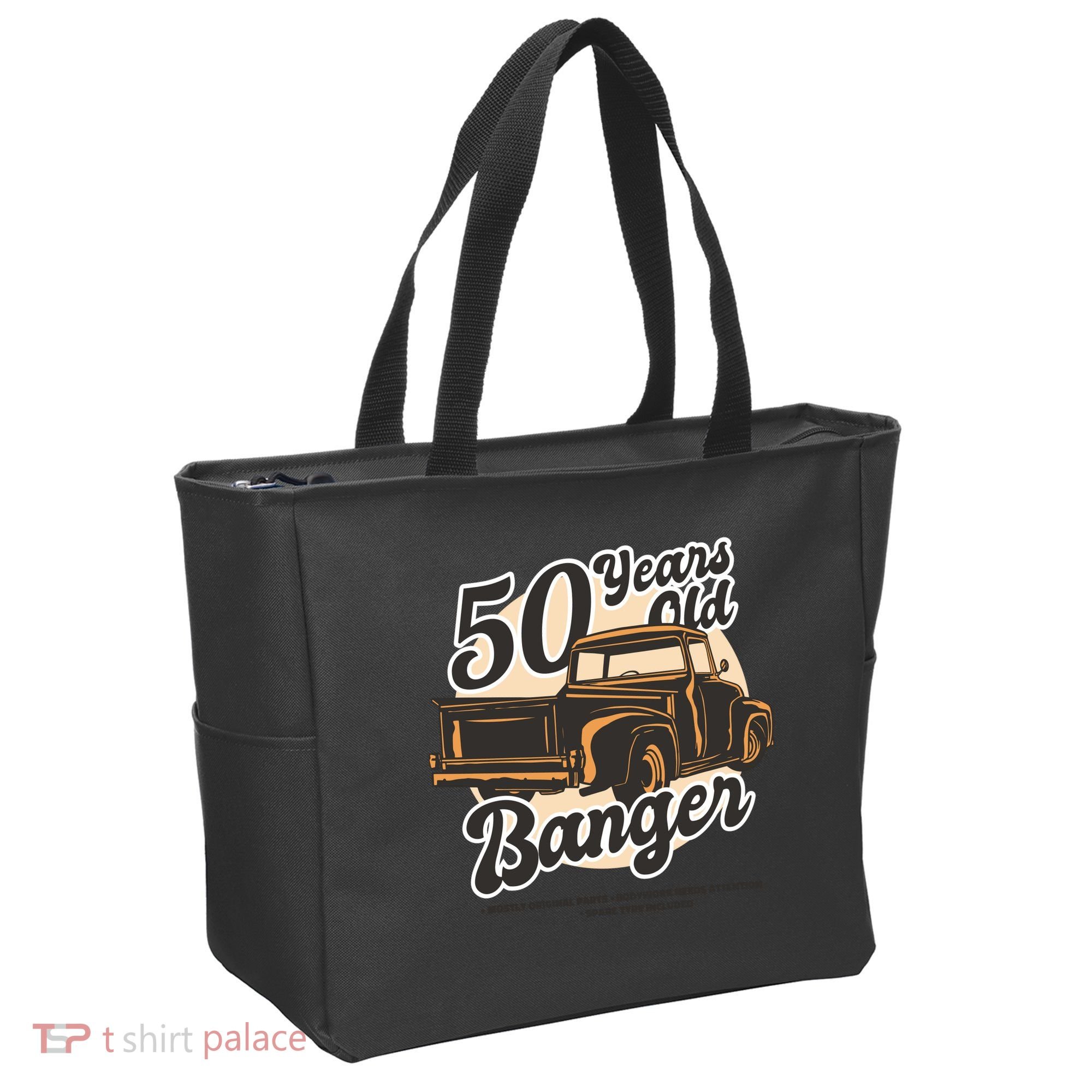 50 Years Old Banger Funny Birthday Tote Bag