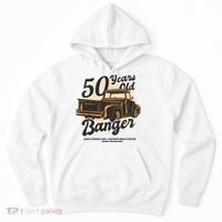 50 Years Old Banger Funny Birthday Hoodie thumb 0
