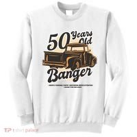 50 Years Old Banger Funny Birthday Sweatshirt thumb 0