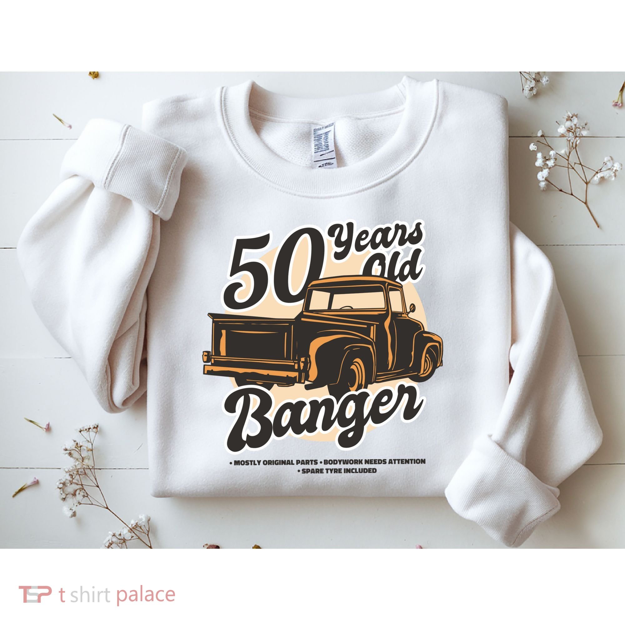 50 Years Old Banger Funny Birthday Sweatshirt