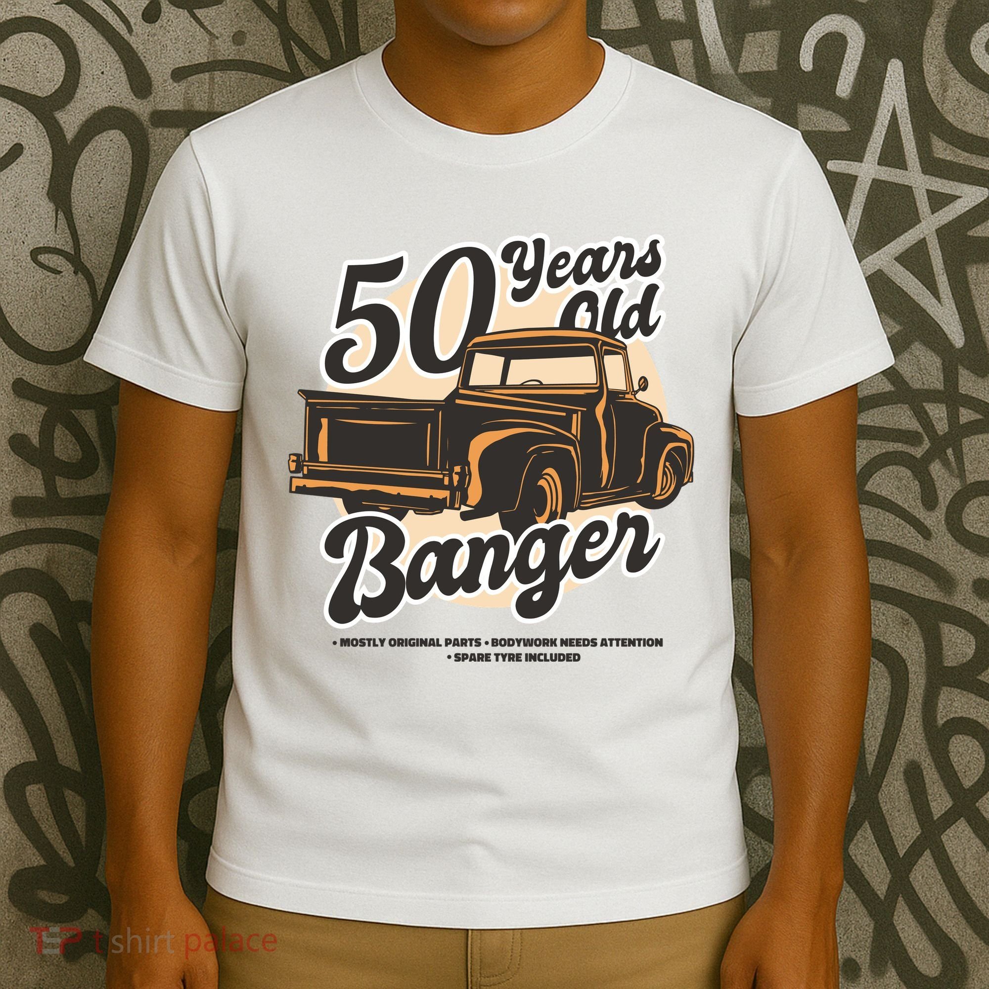 50 Years Old Banger Funny Birthday T-Shirt