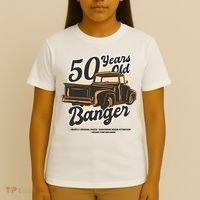 50 Years Old Banger Funny Birthday T-Shirt thumb 4