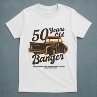 50 Years Old Banger Funny Birthday T-Shirt thumb 5