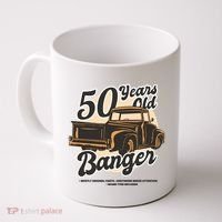 50 Years Old Banger Funny Birthday Coffee Mug thumb 0