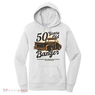 50 Years Old Banger Funny Birthday Women's Hoodie