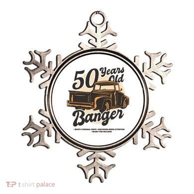 50 Years Old Banger Funny Birthday Ornament
