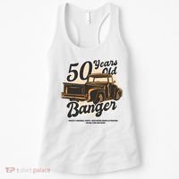 50 Years Old Banger Funny Birthday Women's Tank Top thumb 0