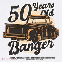 50 Years Old Banger Funny Birthday Women's Tank Top thumb 5