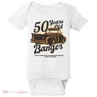 50 Years Old Banger Funny Birthday Baby Bodysuit thumb 0