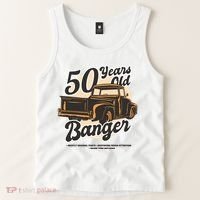 50 Years Old Banger Funny Birthday Tank Top thumb 2