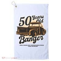 50 Years Old Banger Funny Birthday Golf Towel thumb 0