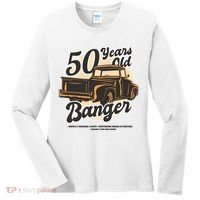 50 Years Old Banger Funny Birthday Women's Long Sleeve Shirt thumb 0