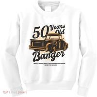 50 Years Old Banger Funny Birthday Kids Sweatshirt thumb 0