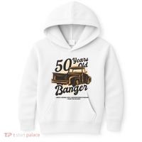 50 Years Old Banger Funny Birthday Kids Hoodie thumb 0