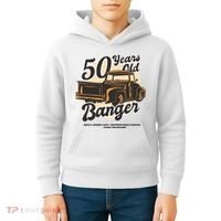 50 Years Old Banger Funny Birthday Kids Hoodie thumb 4