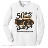 50 Years Old Banger Funny Birthday Kids Long Sleeve Shirt thumb 0